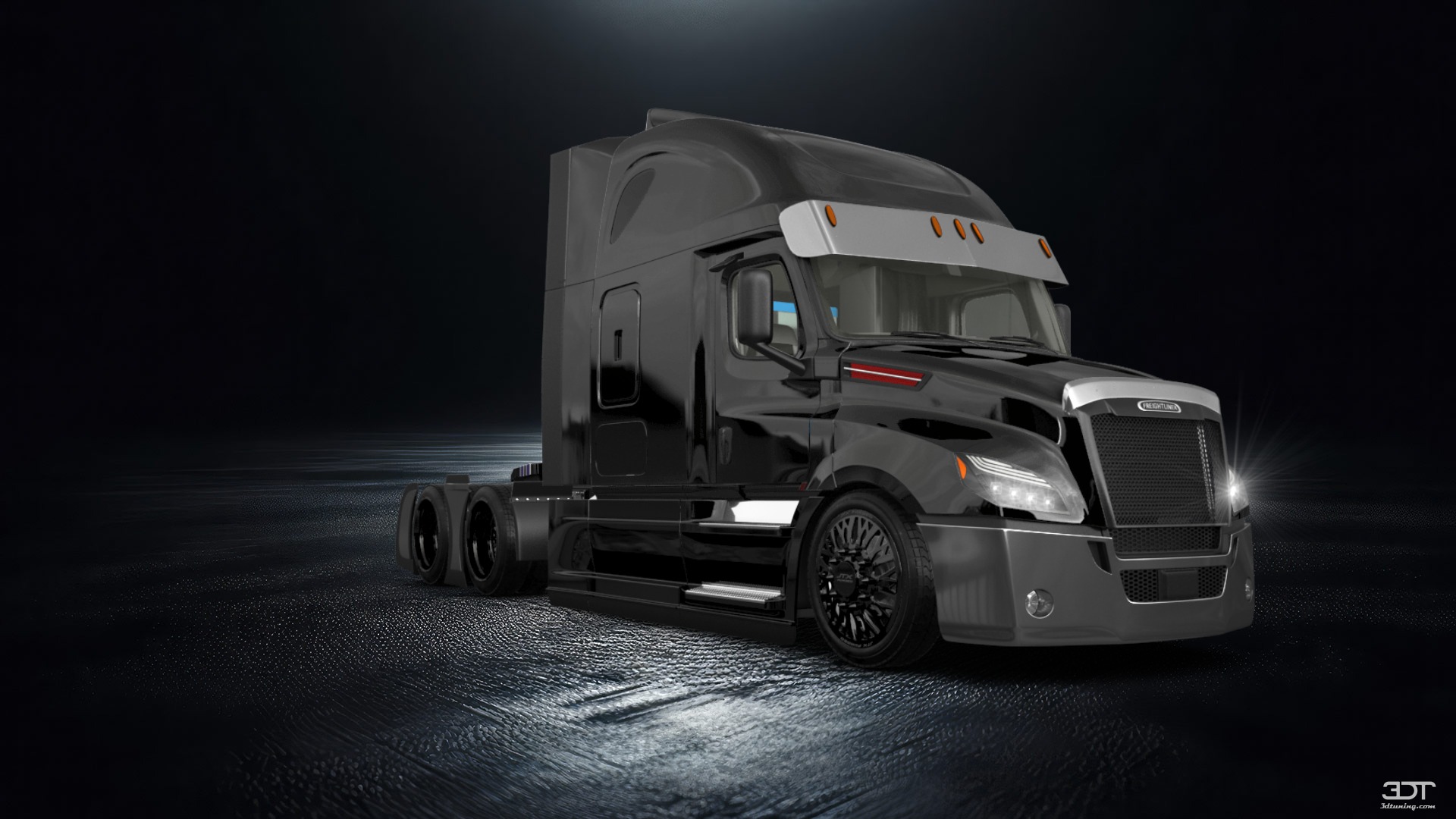 Freightliner Cascadia Sleeper Cab Truck 2018 tuning