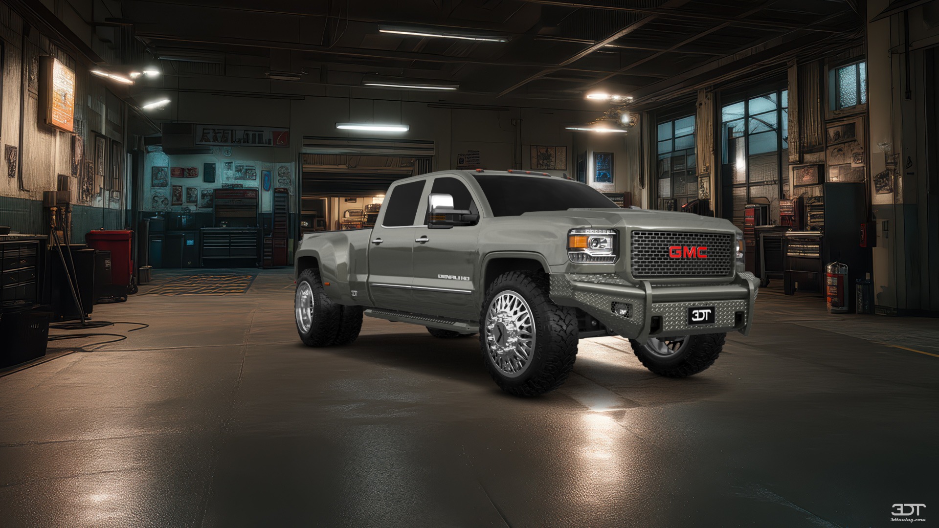 GMC Sierra 3500 HD Crew Cab 4 Door pickup truck 2015 tuning