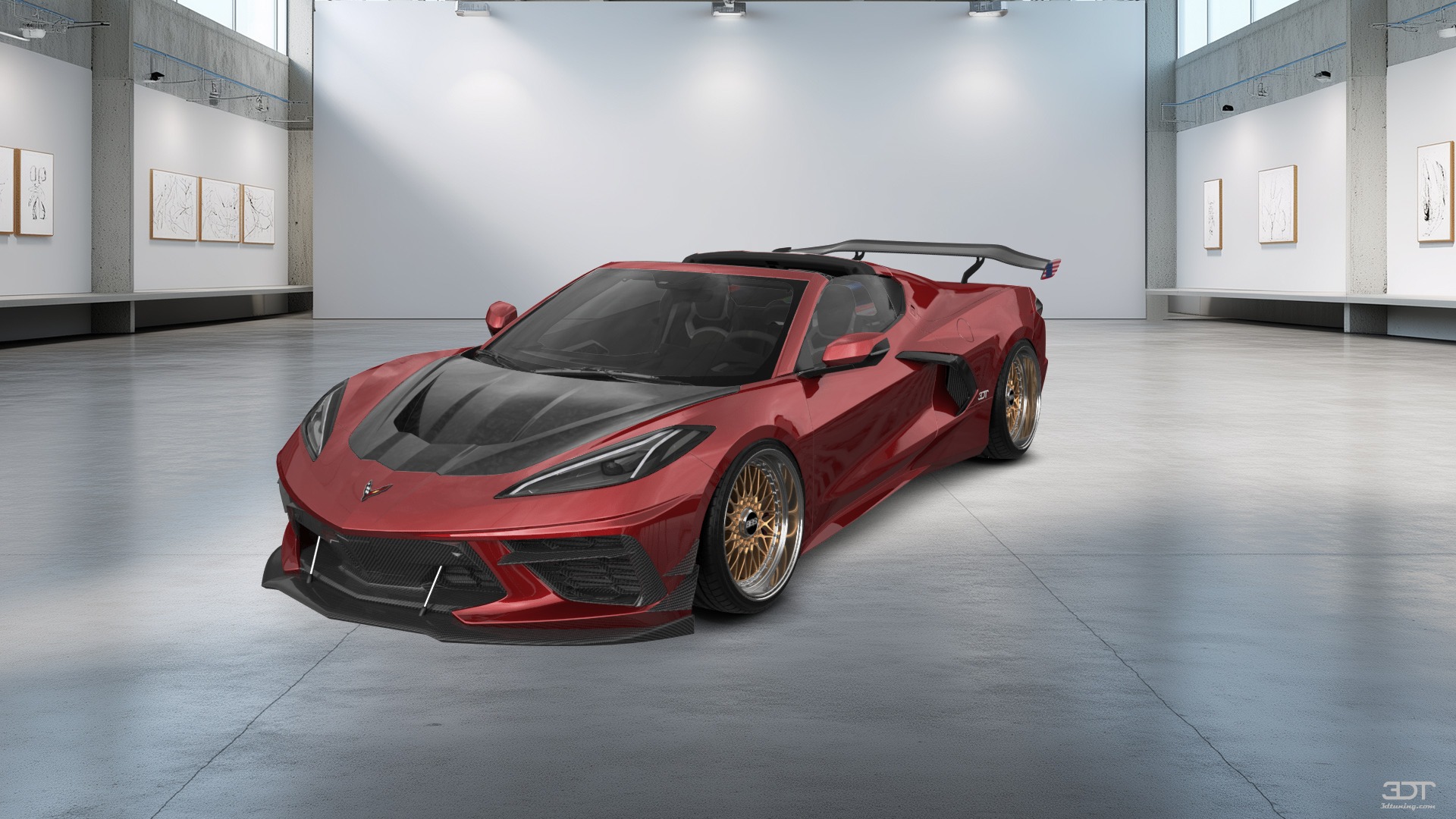 Chevrolet Corvette 2 door targa top 2020 tuning
