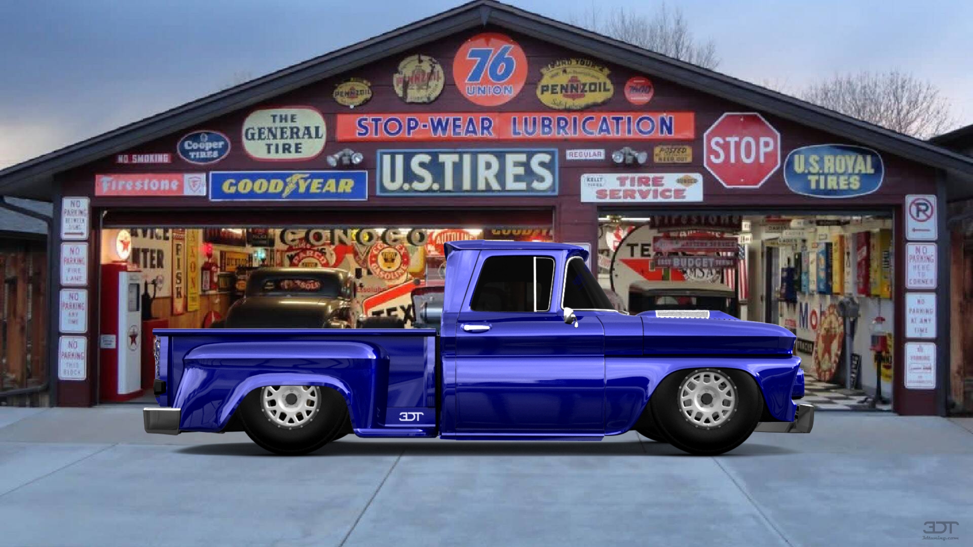 Chevrolet C-10 Stepside 2 Door pickup truck 1963 tuning