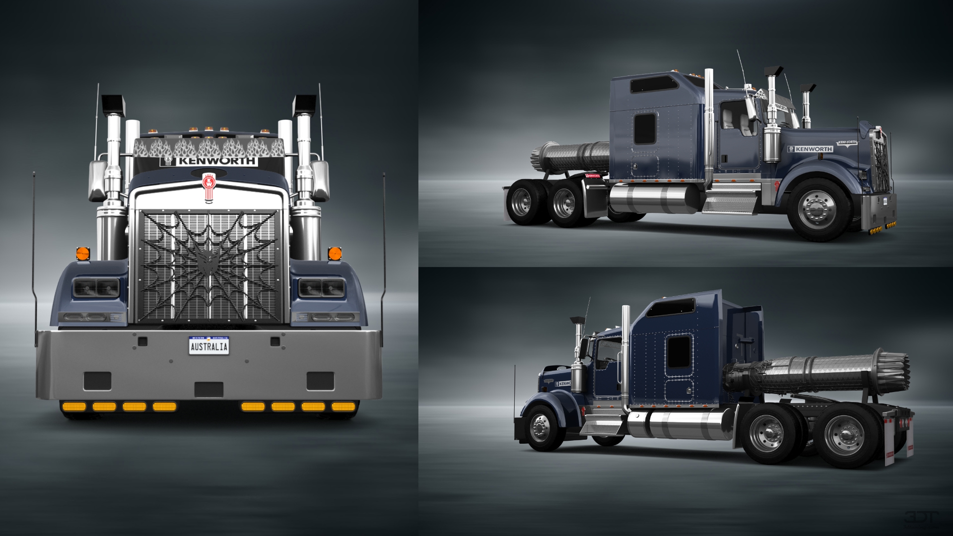 Kenworth W900 Sleeper Cab Truck 2015