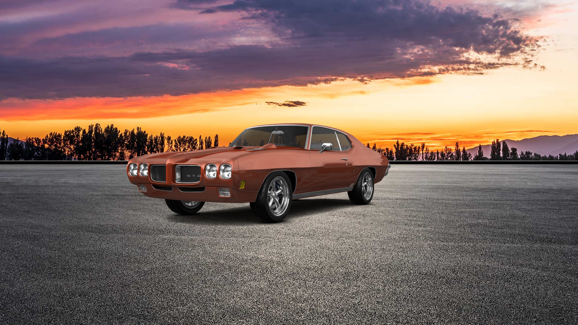 Pontiac GTO 2 Door Coupe 1970 tuning