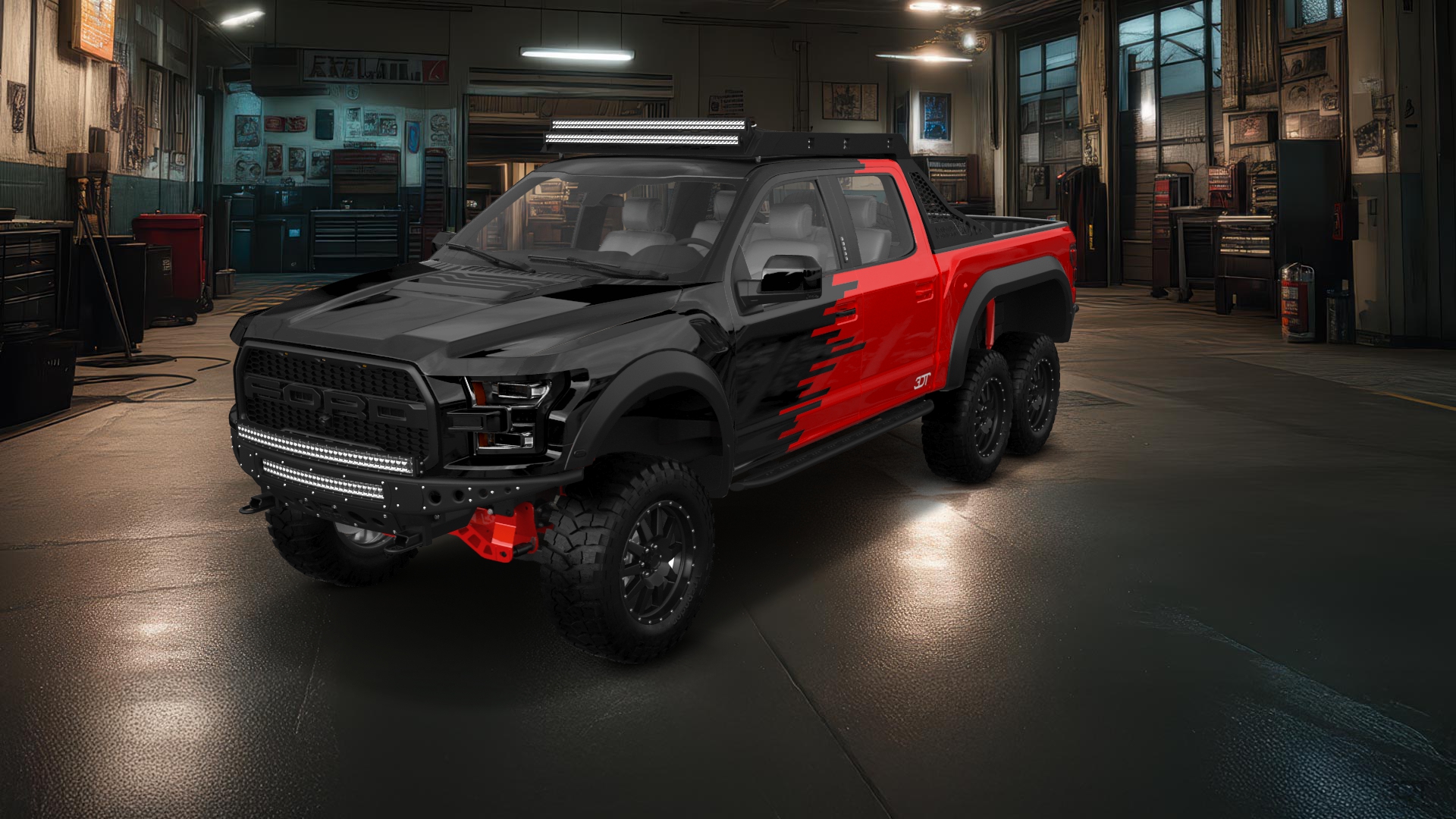 Ford Hennessey VelociRaptor 6x6 Truck 2017 tuning