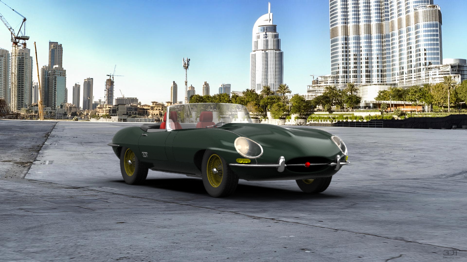 Jaguar E-Type Convertible 1962 tuning