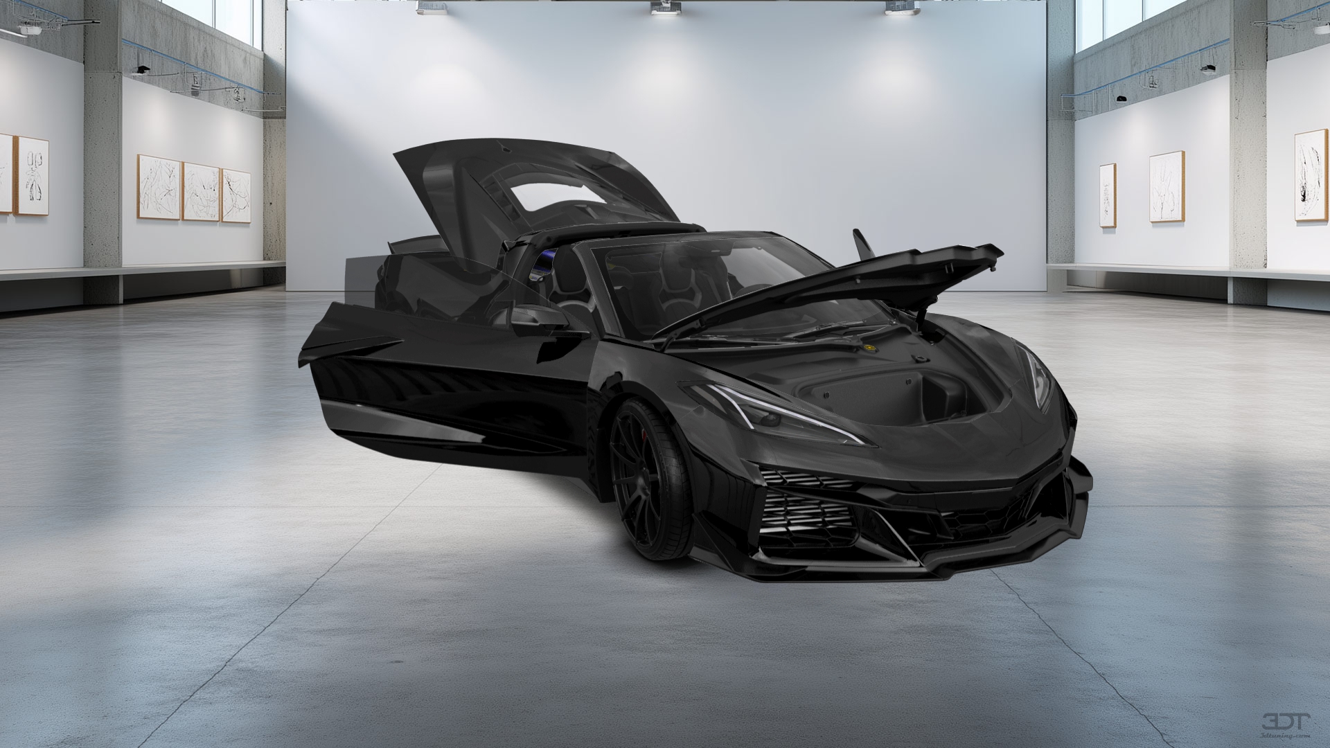 Chevrolet Corvette 2 door targa top 2020 tuning