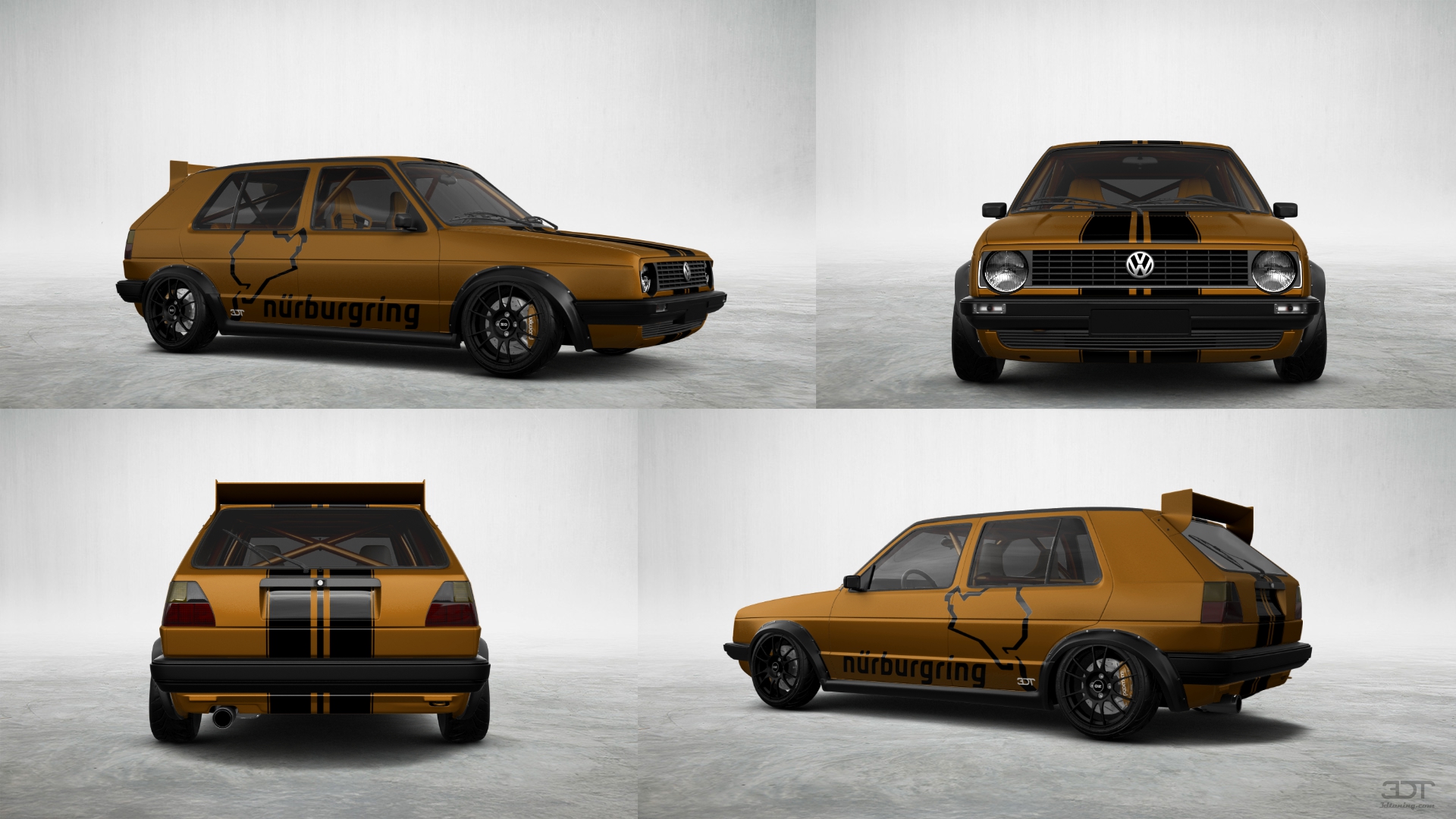 Volkswagen Golf Mk2 5 Door Hatchback 1983 tuning