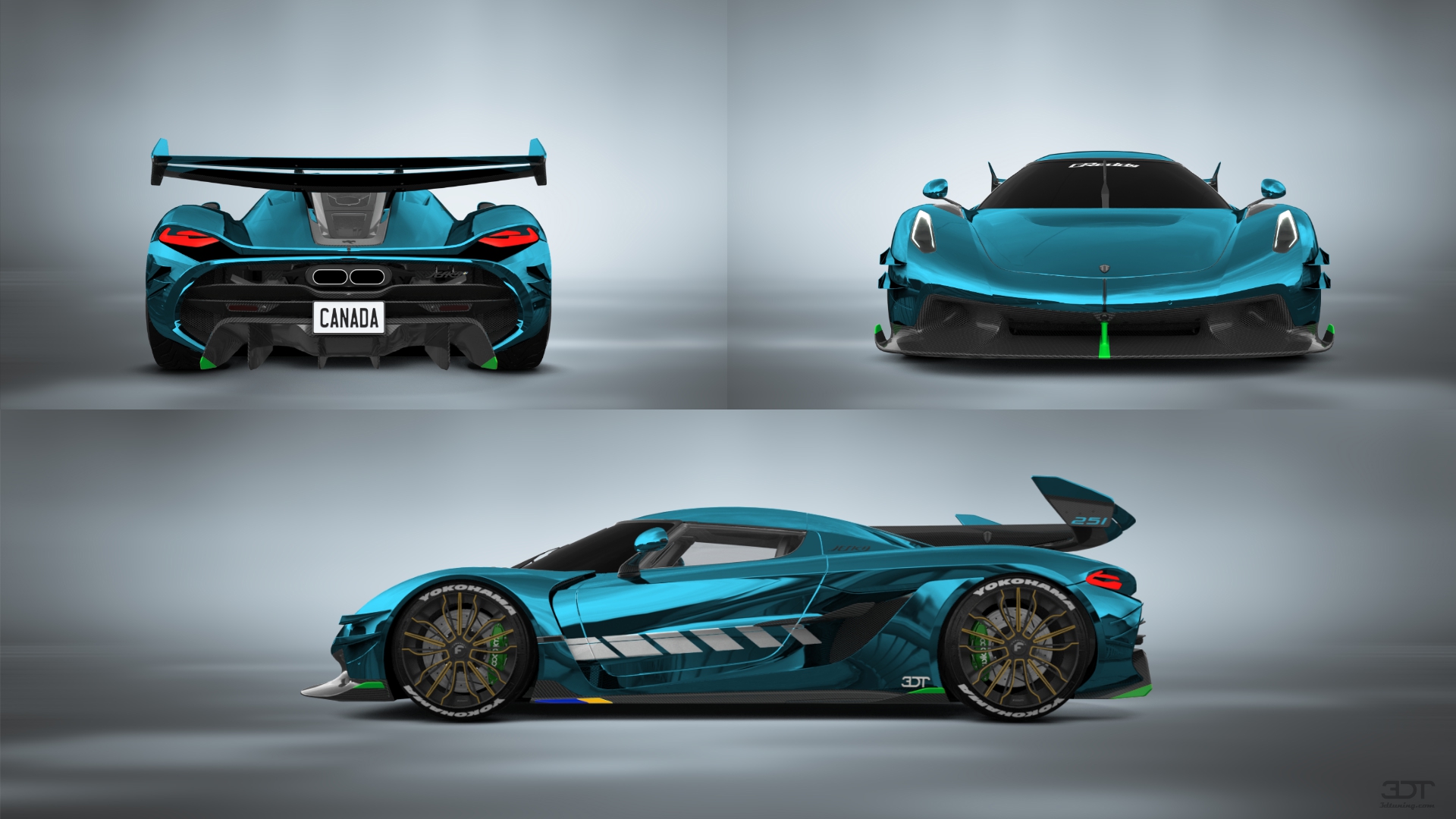 Koenigsegg Jesko 2 door targa top 2020