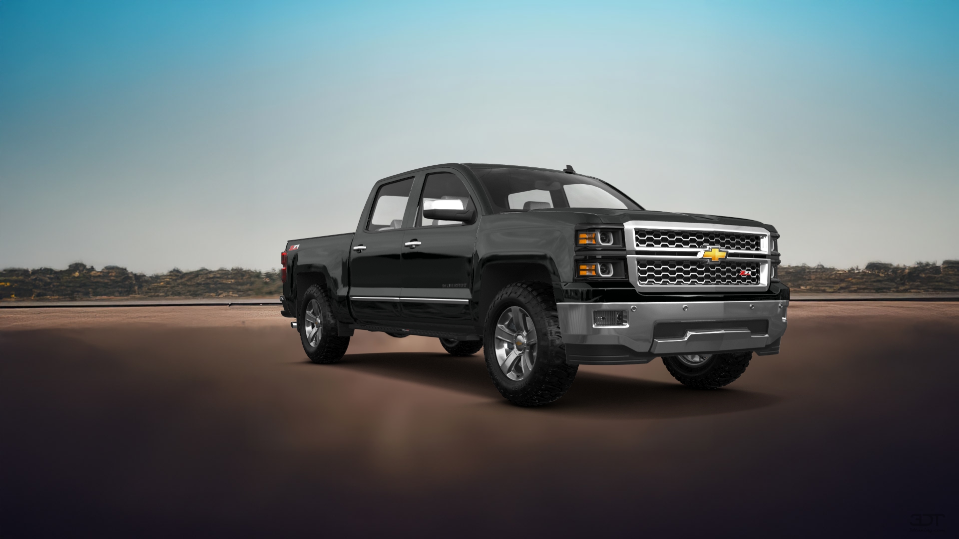 Chevrolet Silverado 1500 4 Door pickup truck 2014 tuning