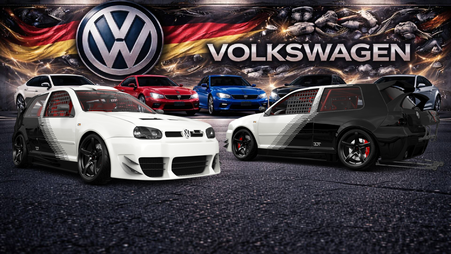 Volkswagen Golf 4 (mk4) 3 Door Hatchback 1997 Images