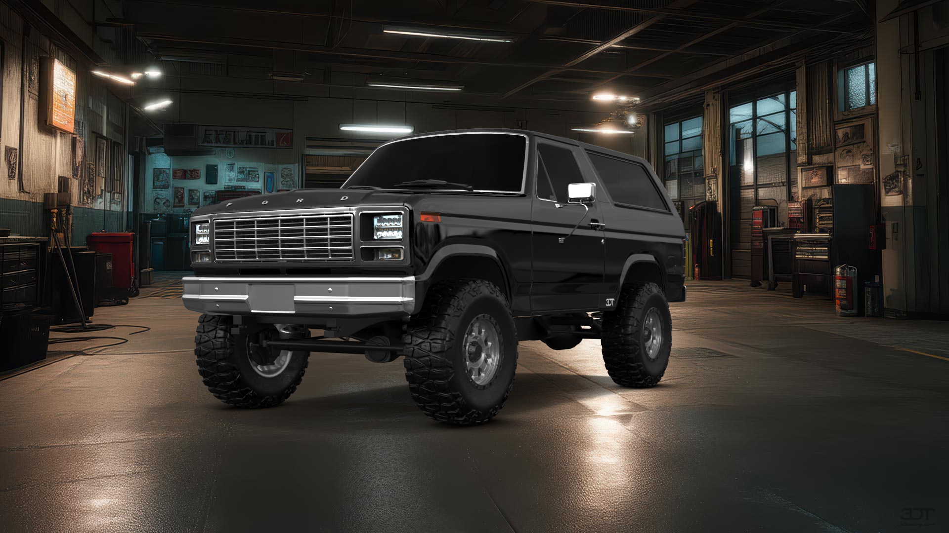 Ford Bronco 3 Door SUV 1980 tuning