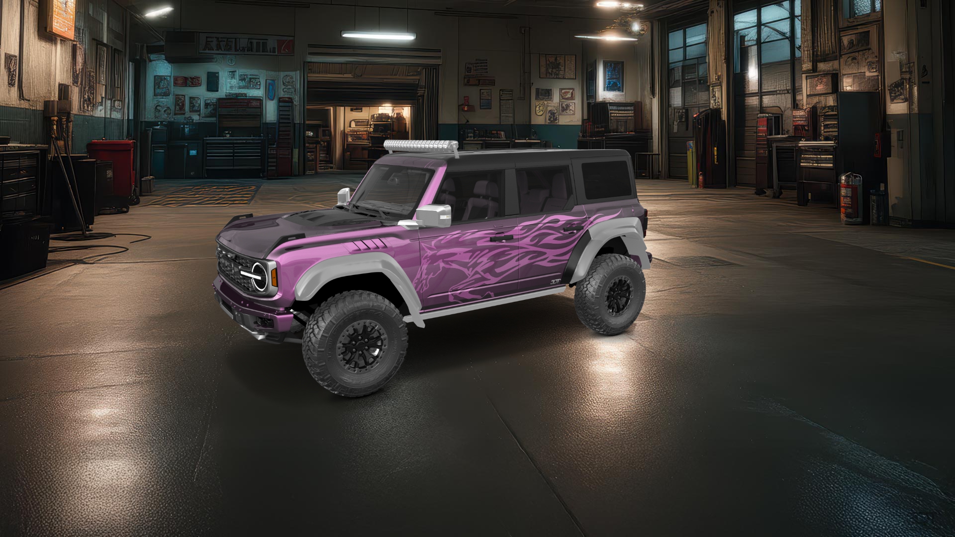 Ford Bronco Raptor 4 Door pickup truck 2022