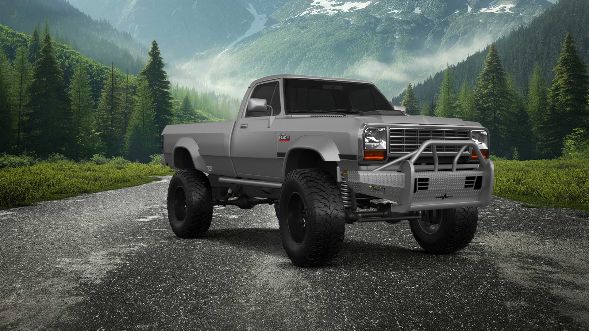 Dodge Ram 2 Door pickup truck 1991