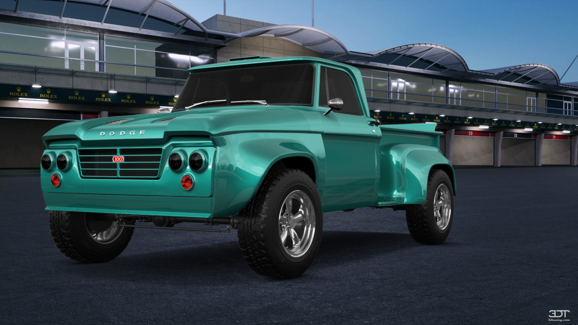 Dodge D-100 Stepside 2 Door pickup truck 1961