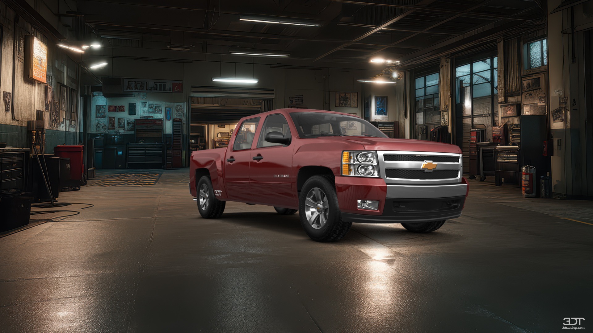 Chevrolet Silverado 1500 Crew Cab 4 Door pickup truck 2007 tuning