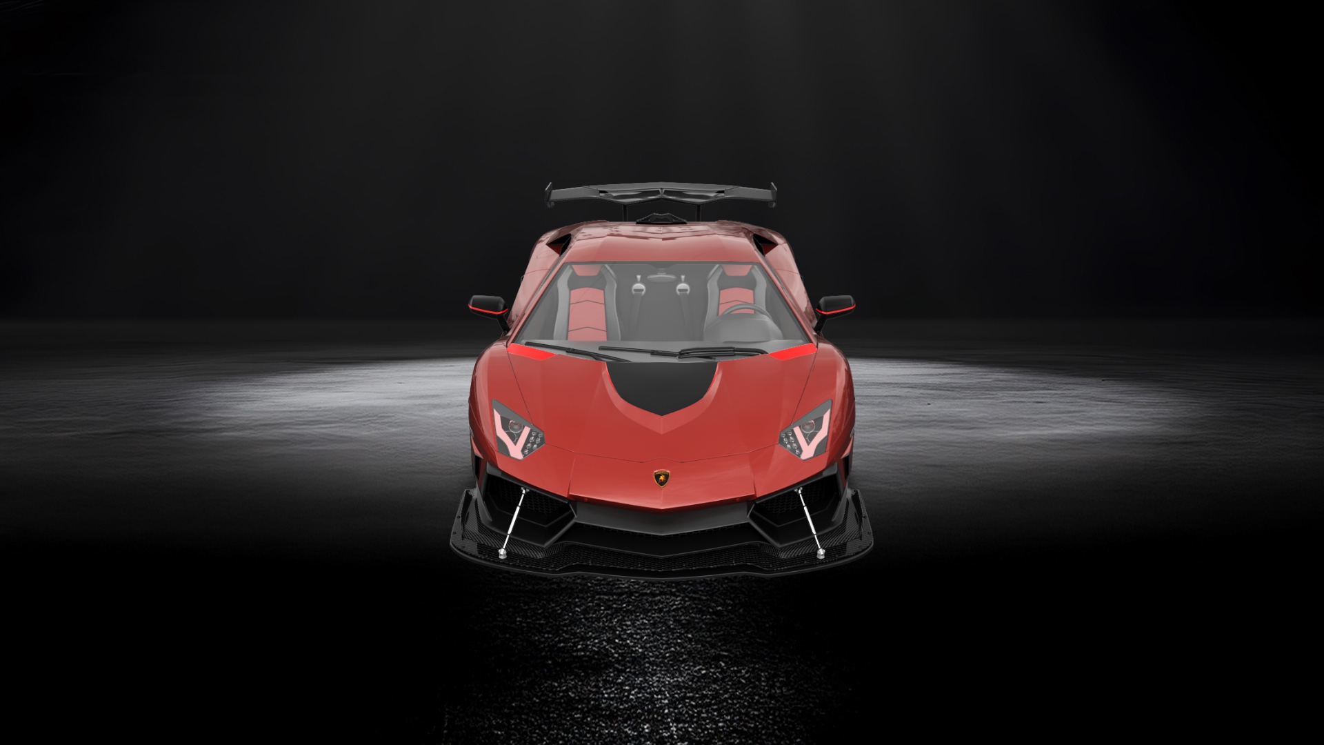 Lamborghini Aventador 2 Door Coupe 2012 tuning