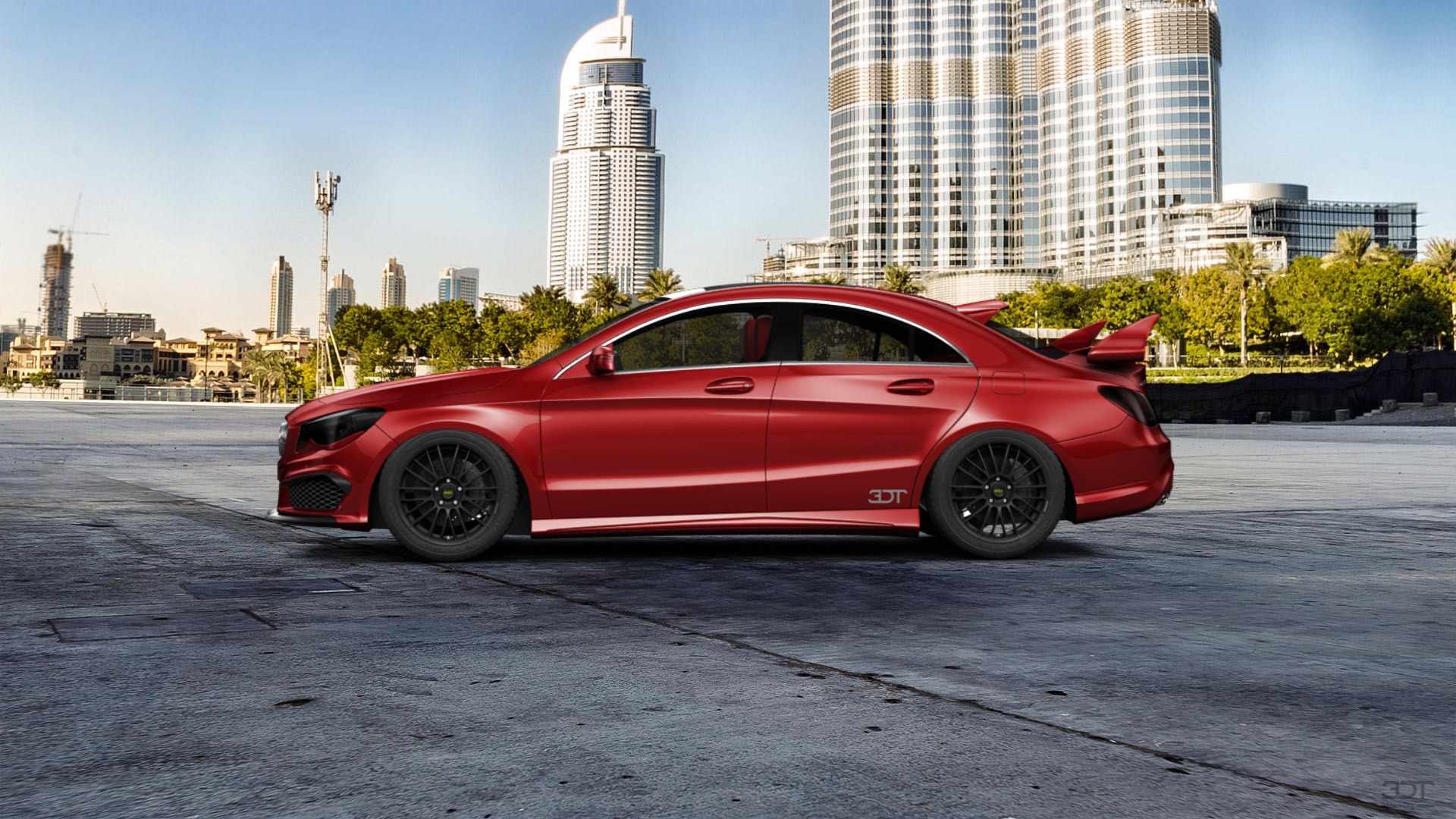 Mercedes CLA class 4 Door Coupe 2014 tuning