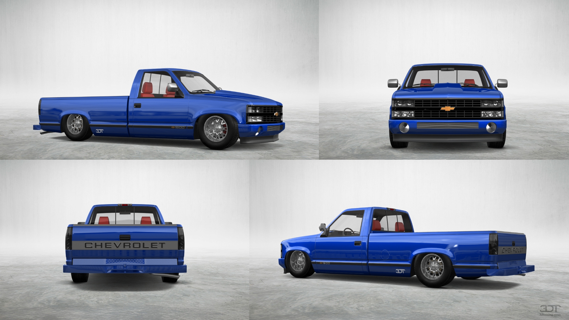 Chevrolet K1500 Regular Cab Fleetside Pickup 1988