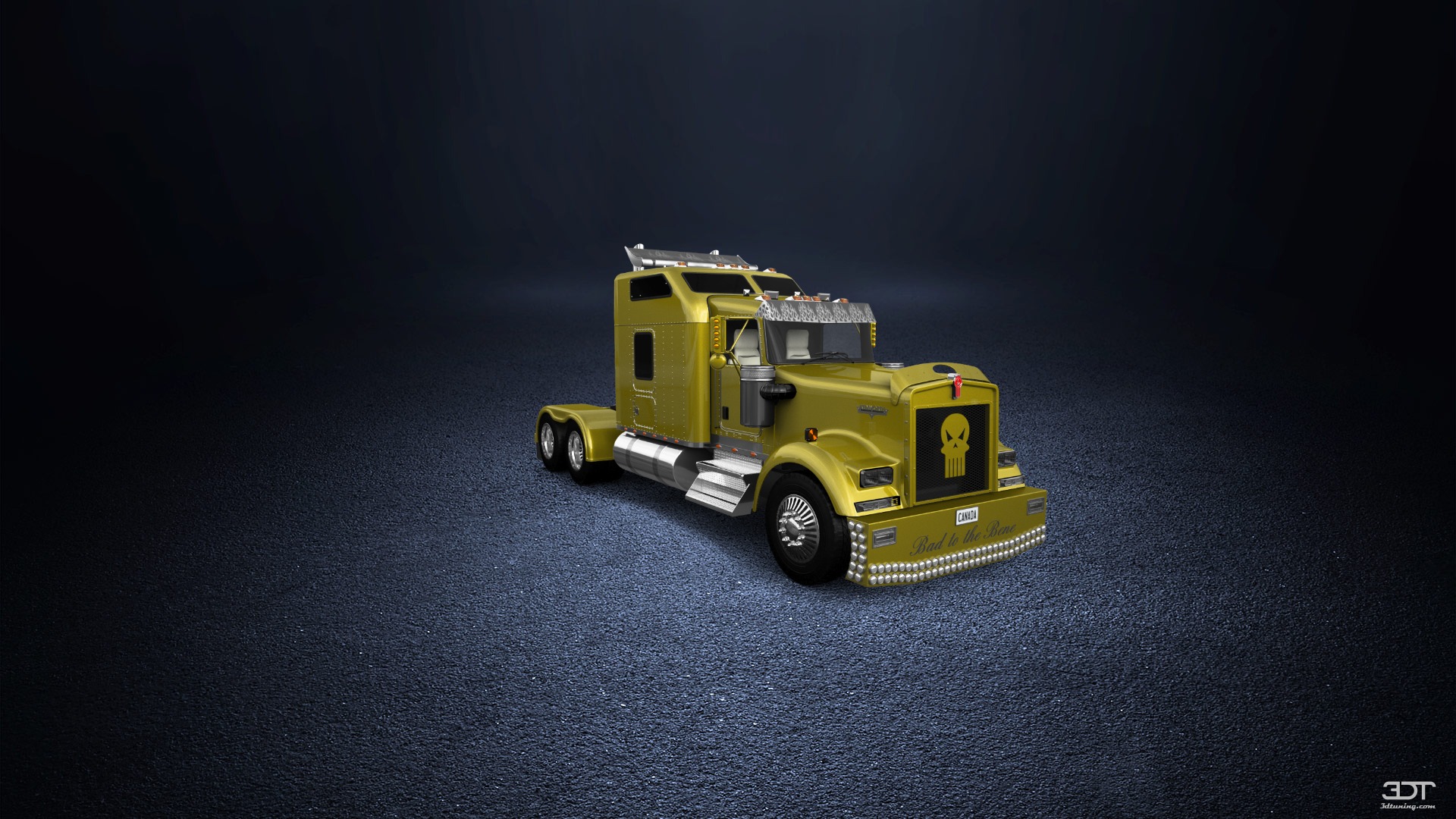 Kenworth W900 Sleeper Cab Truck 2015 tuning