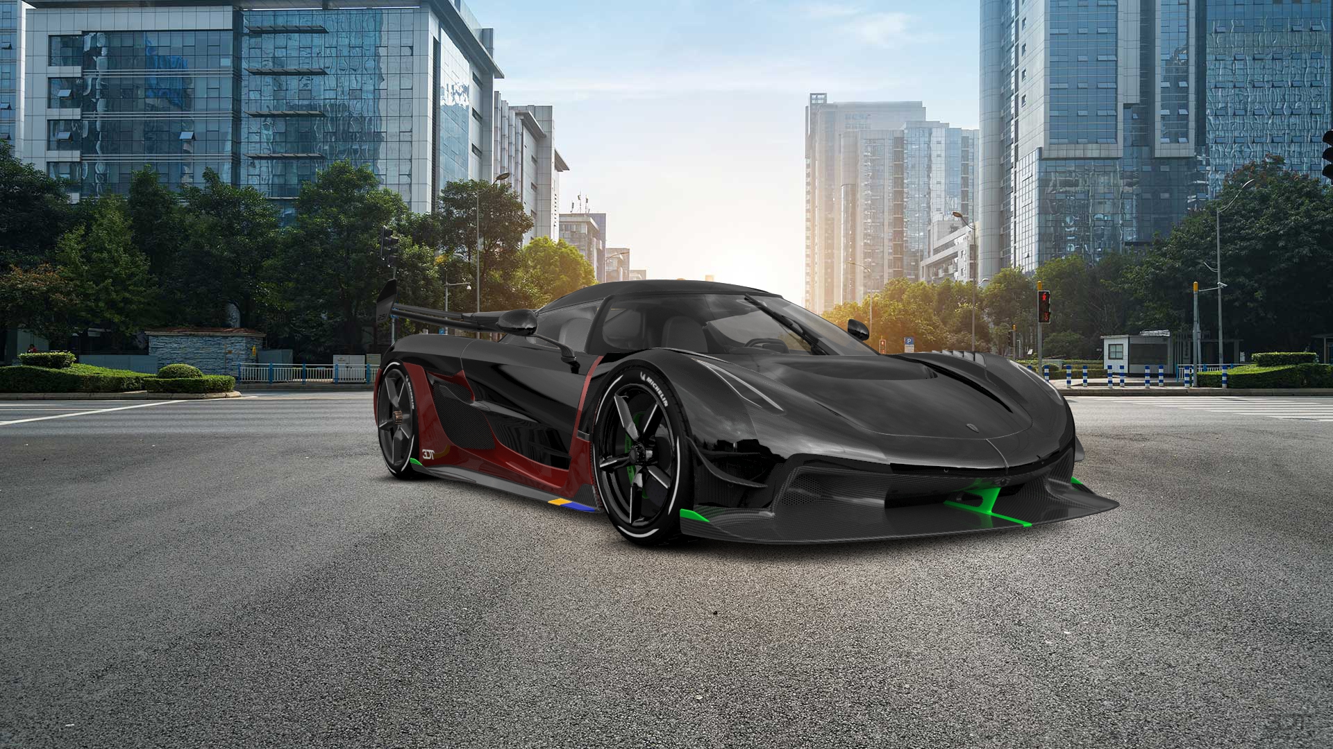 Koenigsegg Jesko 2 door targa top 2020 tuning