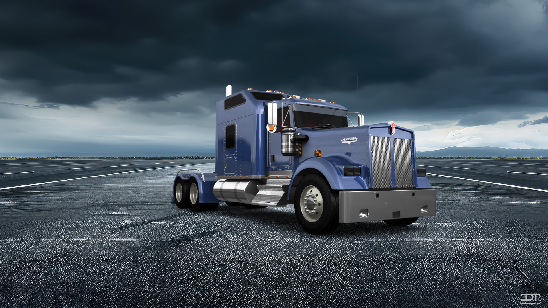 Kenworth W900 Sleeper Cab Truck 2015