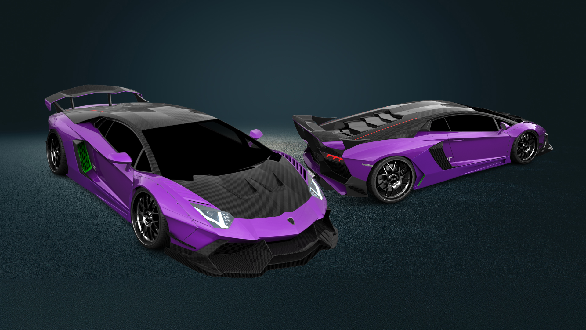 Lamborghini Aventador 2 Door Coupe 2012 tuning