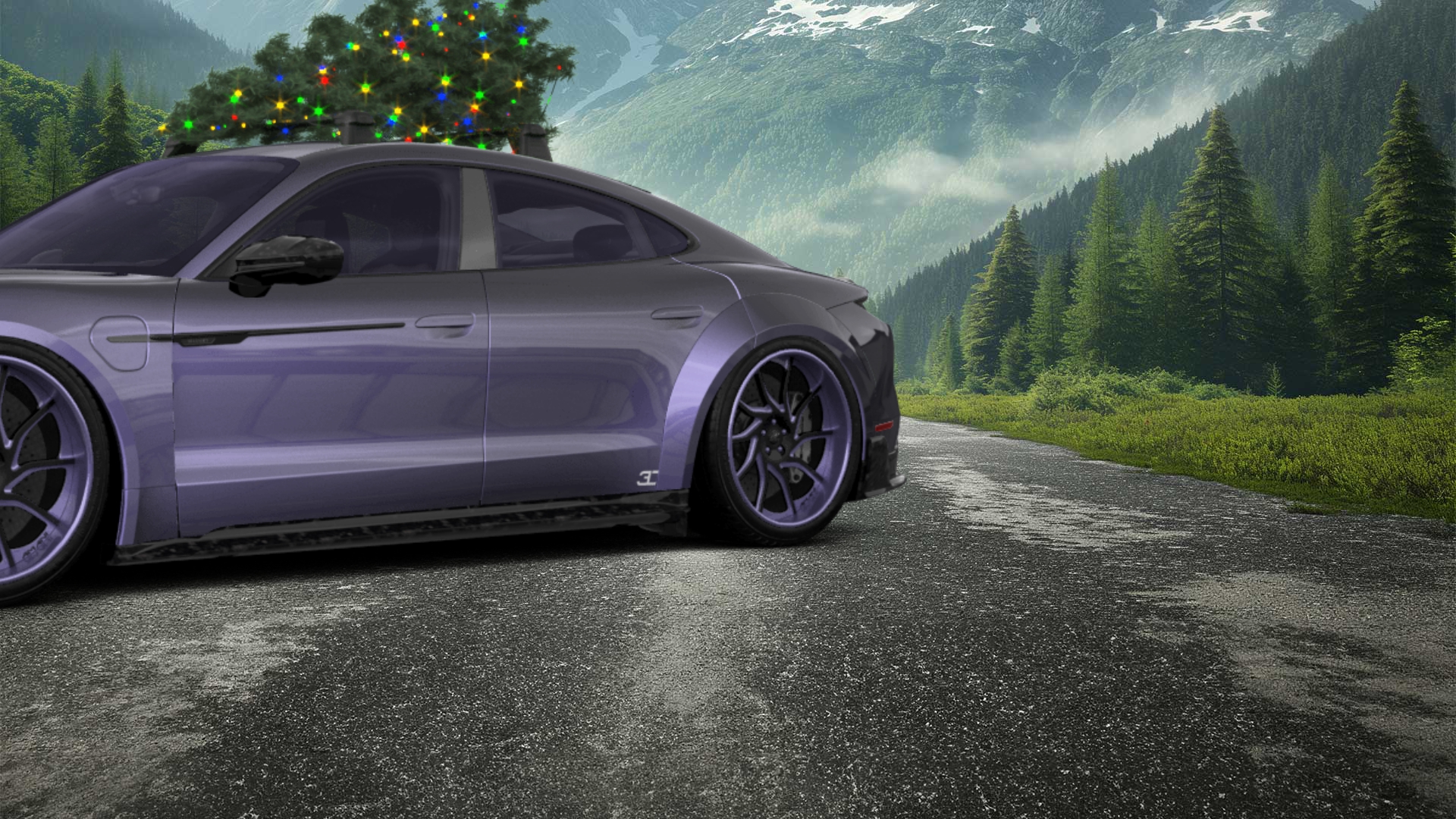 Porsche Taycan 4 Door Saloon 2019 tuning