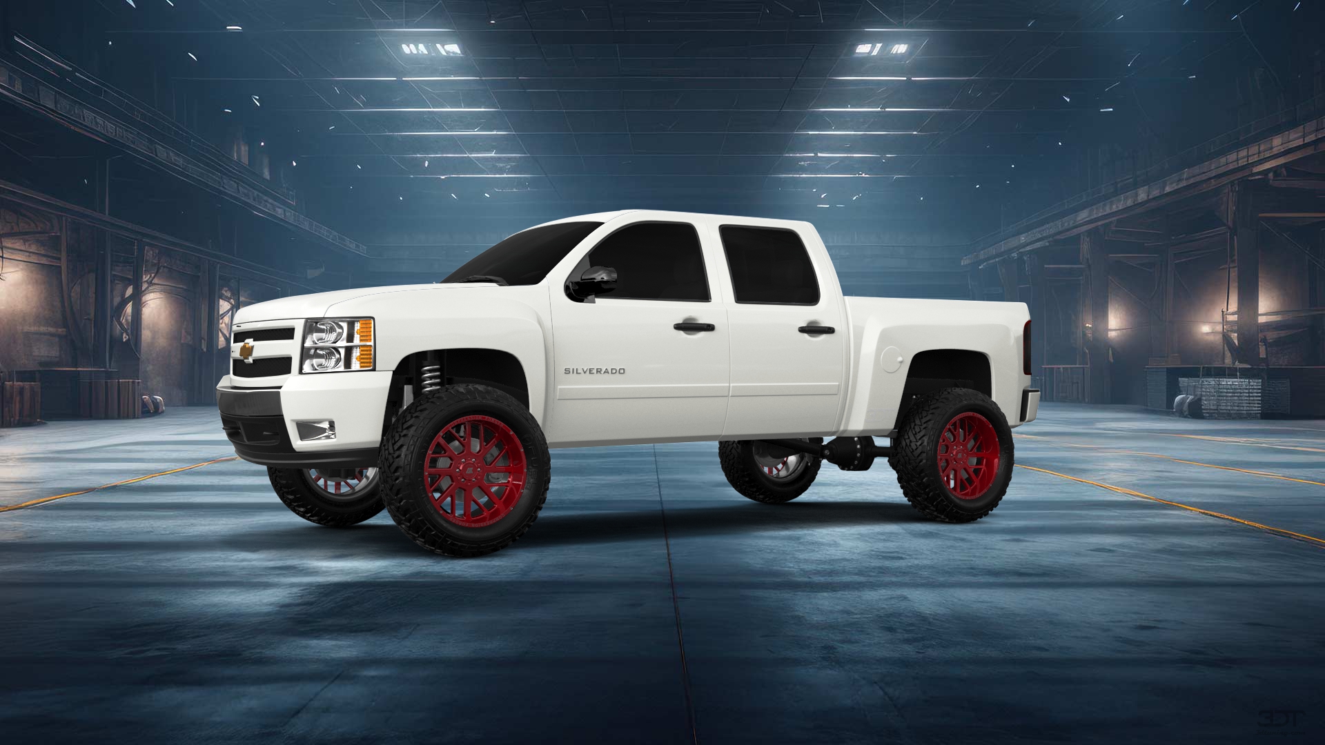 Chevrolet Silverado 1500 Crew Cab 4 Door pickup truck 2007 tuning