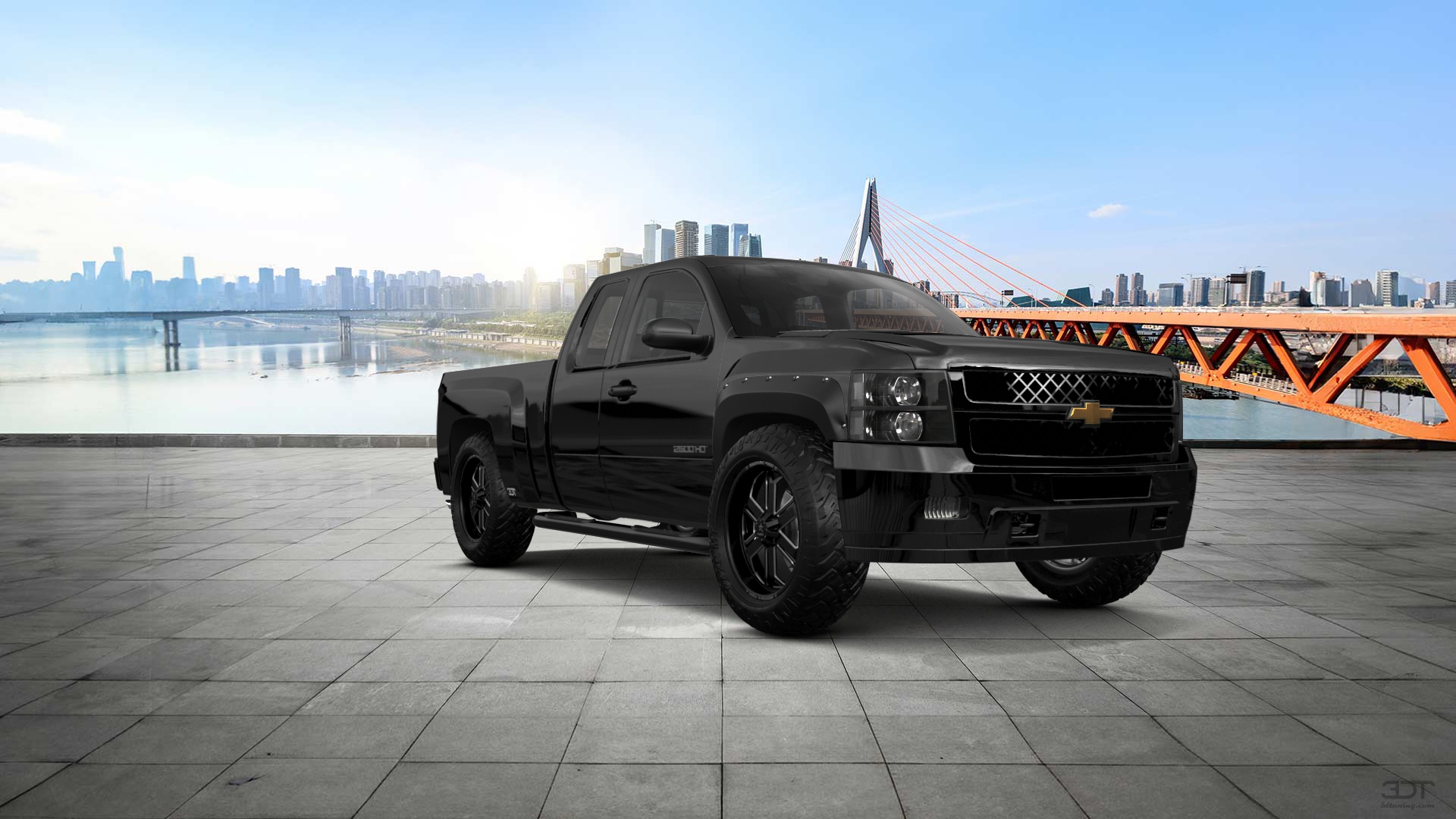 Chevrolet Silverado 2500 HD Extended Cab Pickup Truck 2007 tuning