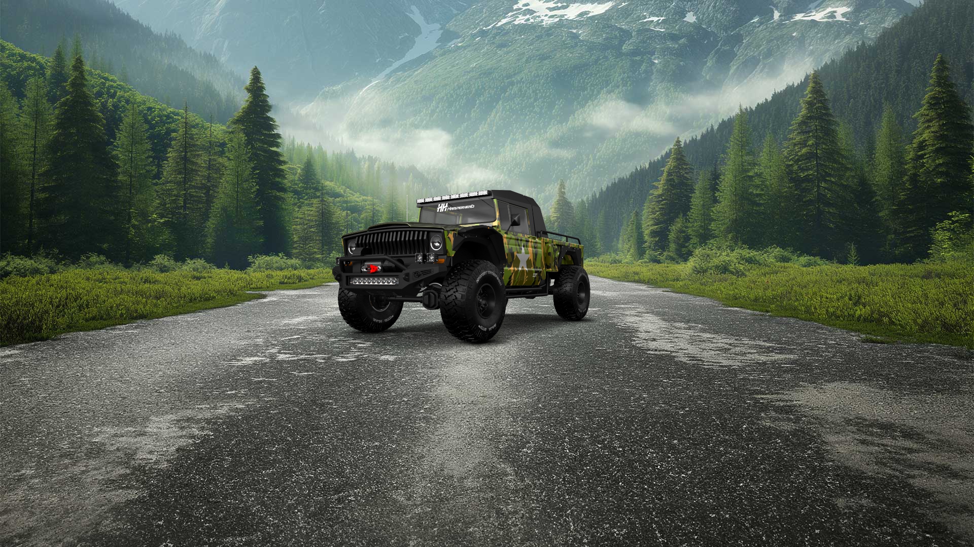 Jeep Kaiser M715 2 Door pickup truck 1968 tuning