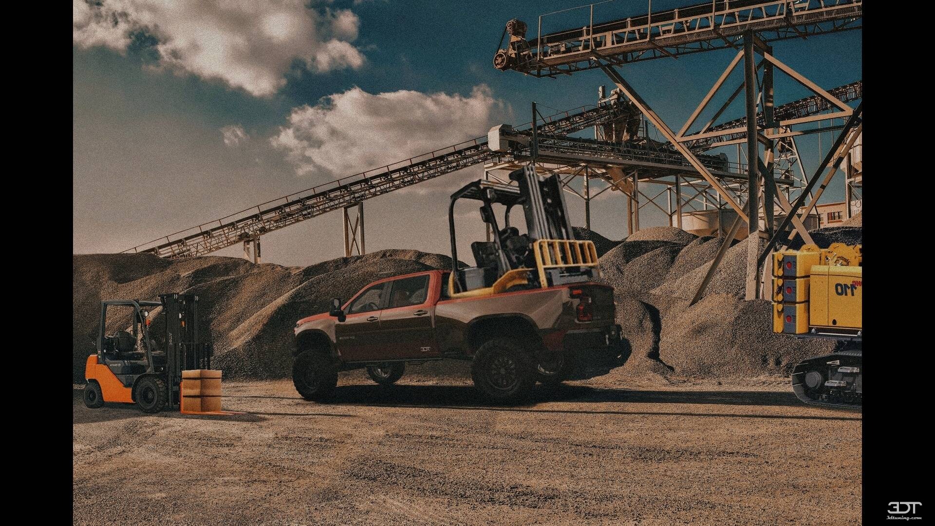 Chevrolet Silverado 2500 HD 4 Door pickup truck 2024