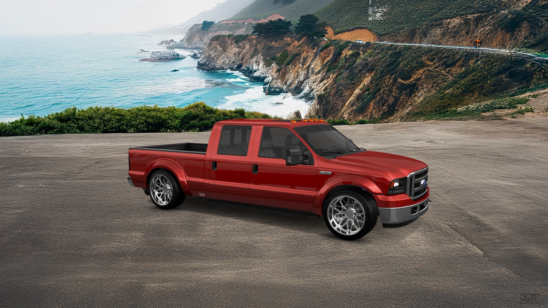 Ford F-250 Crew Cab 4 Door pickup truck 1999 tuning