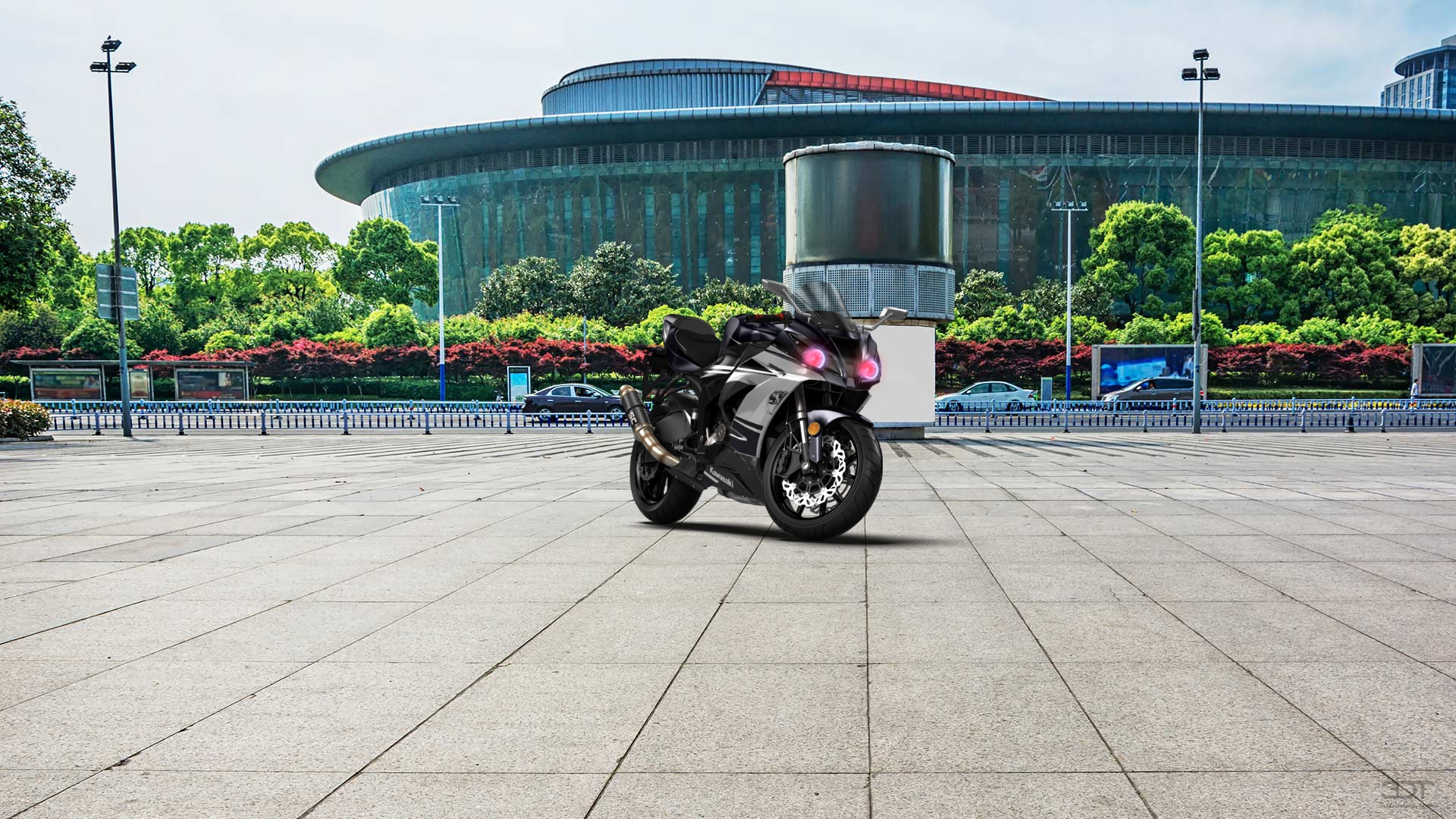 Kawasaki Ninja ZX 6R Sport Bike 2015 tuning