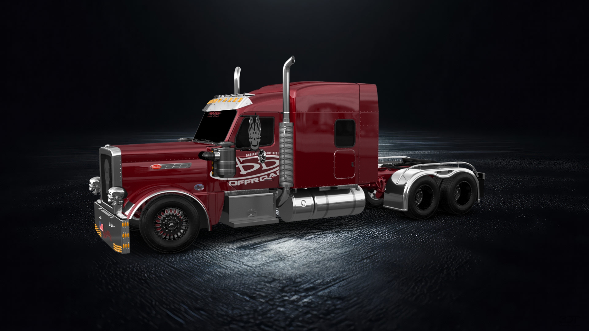Peterbilt 589 Sleeper Cab Truck 2024