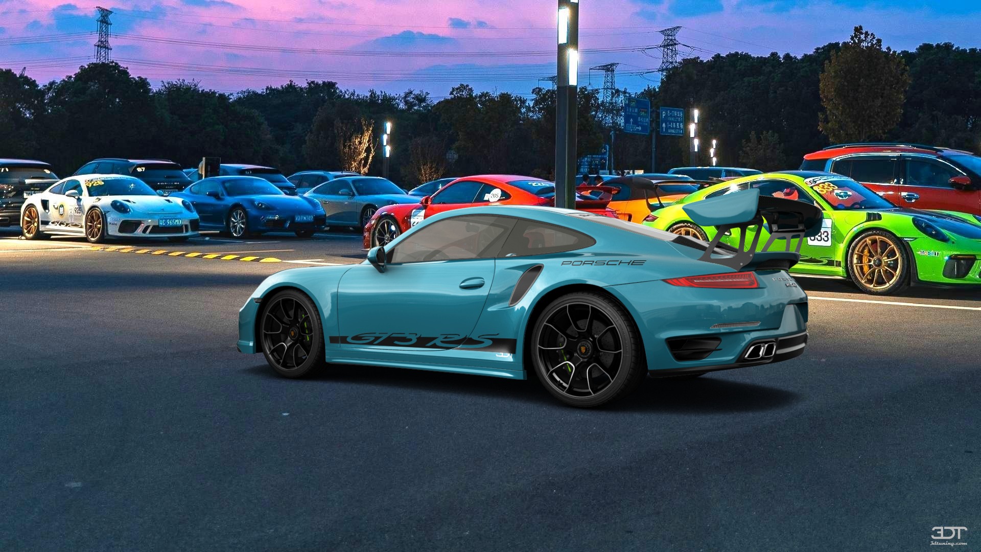 Porsche 911 Turbo S 2 Door Coupe 2014 tuning