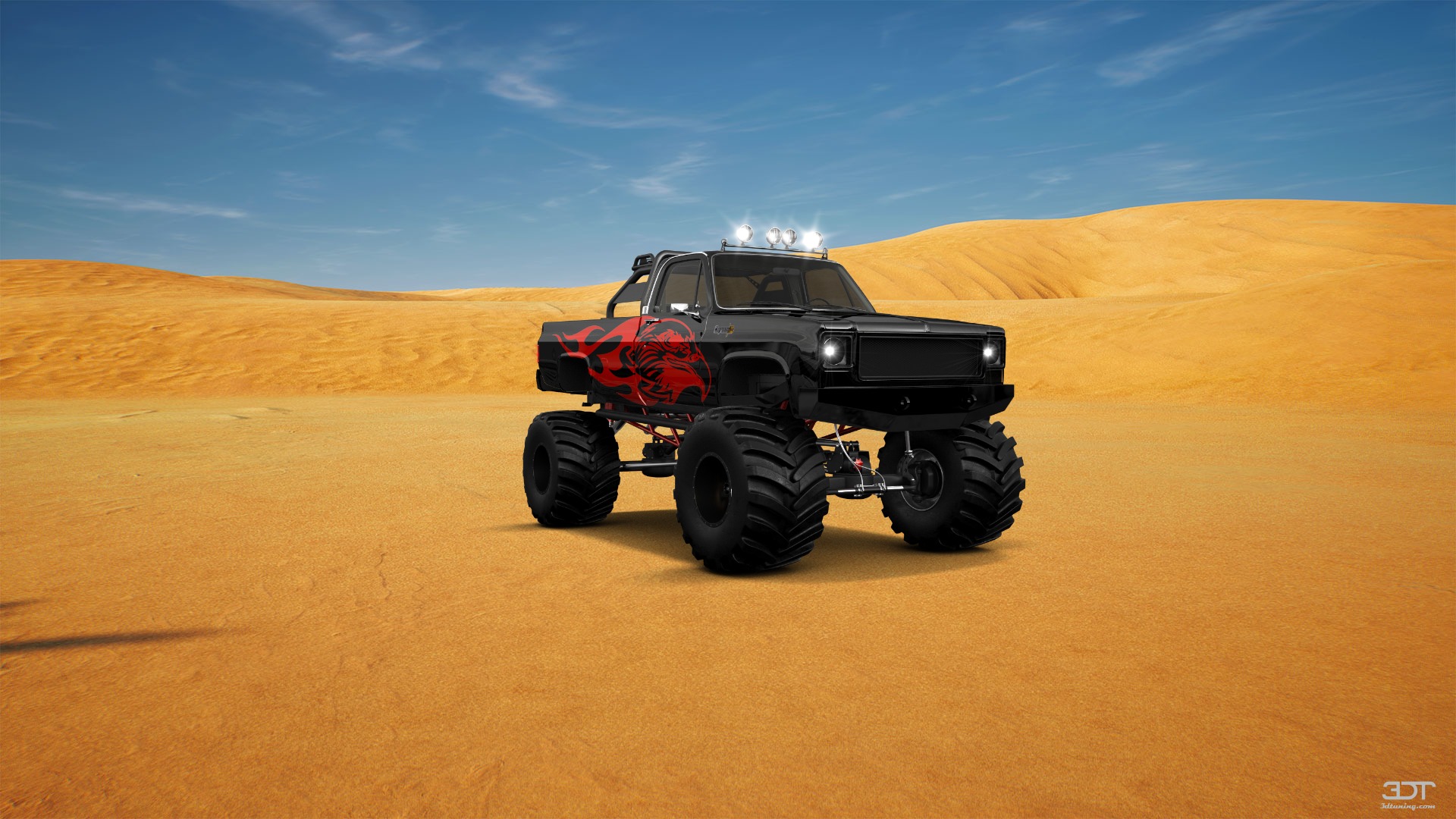 Tuning Chevrolet Silverado C-10 2 Door pickup truck 1973