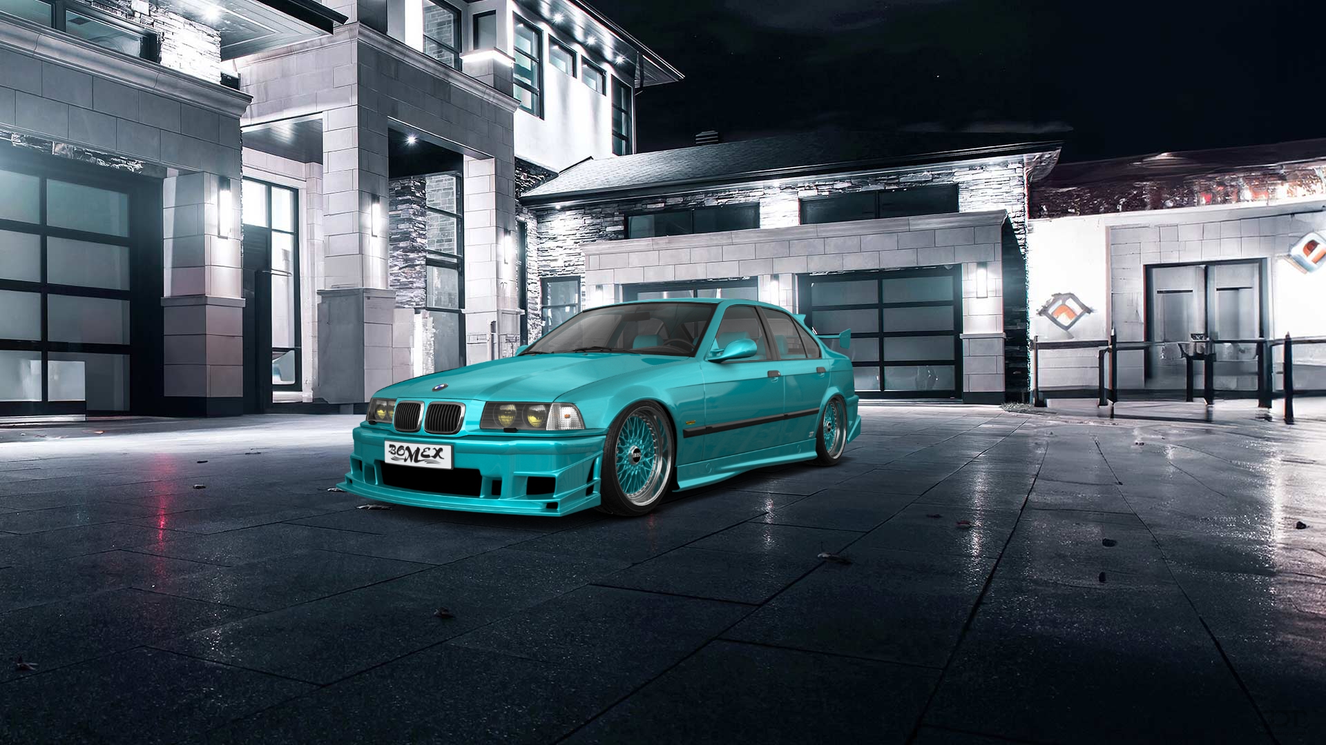 BMW 3 Series 4 Door Saloon 1990 tuning