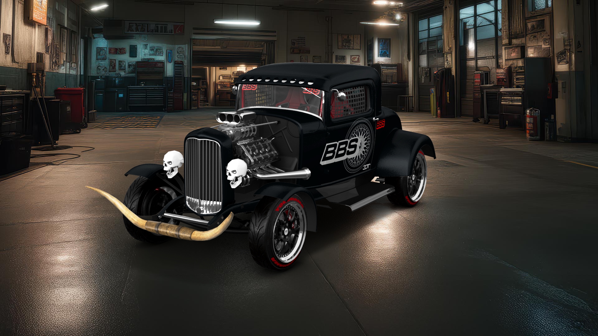 Ford Model B Deluxe 2 Door Coupe 1932 tuning