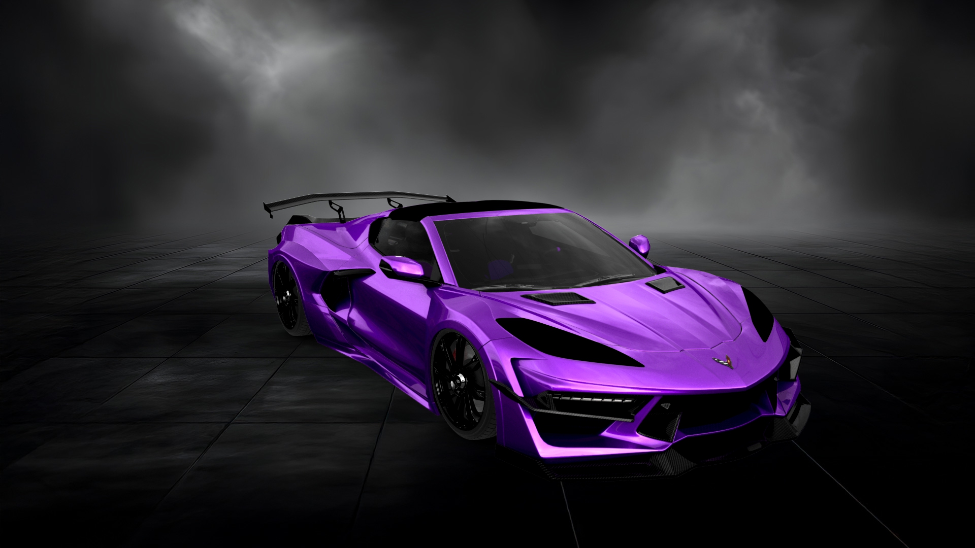Chevrolet Corvette 2 door targa top 2020 tuning