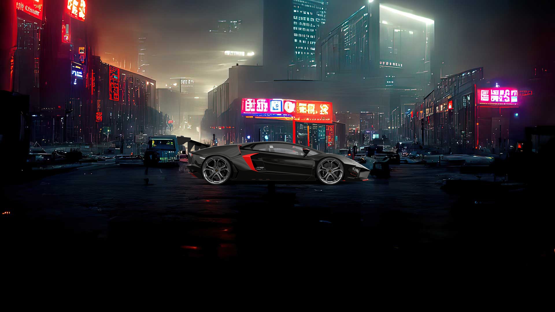 Lamborghini Aventador 2 Door Coupe 2012 tuning