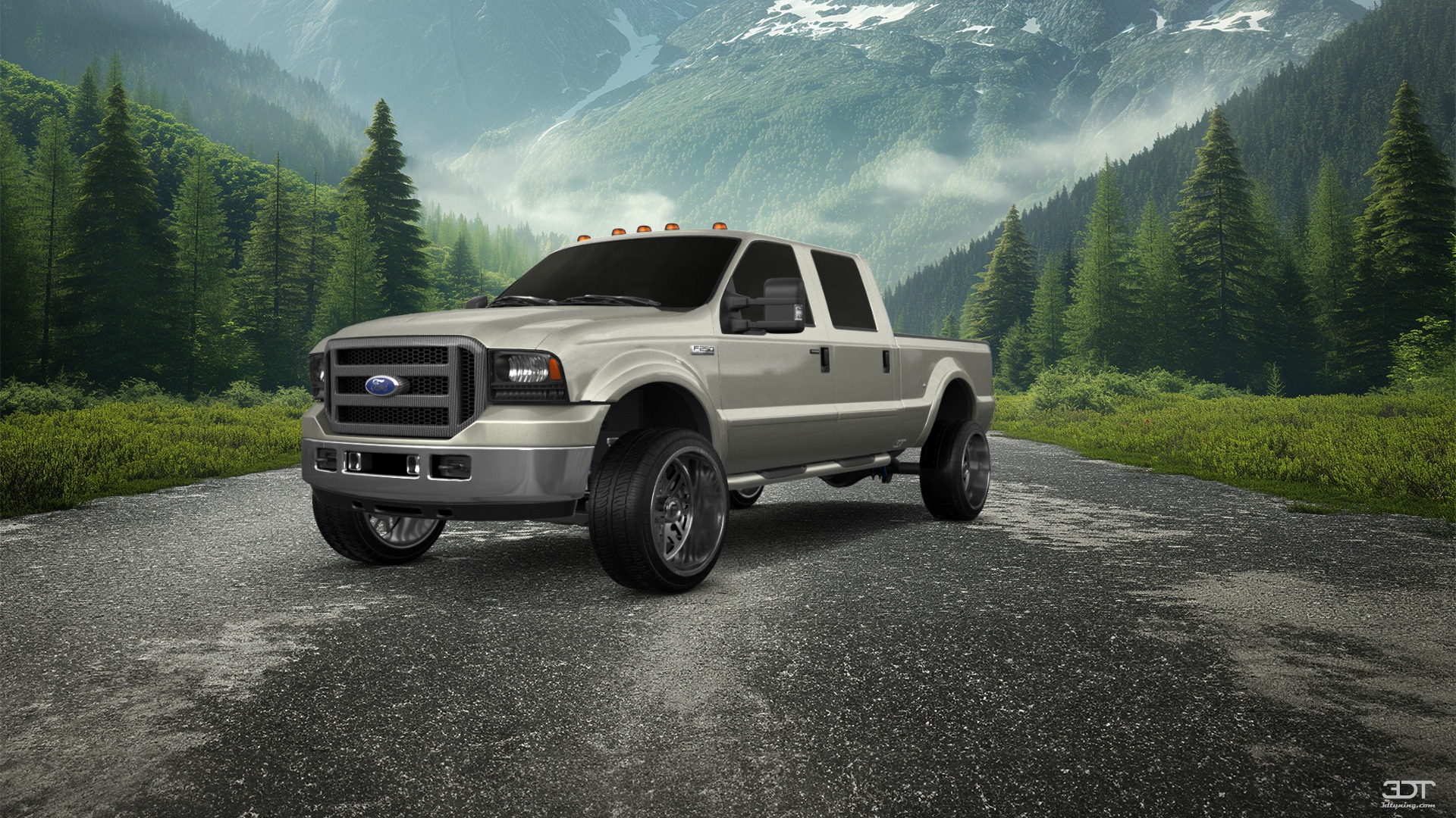 Ford F-250 Crew Cab 4 Door pickup truck 1999 tuning