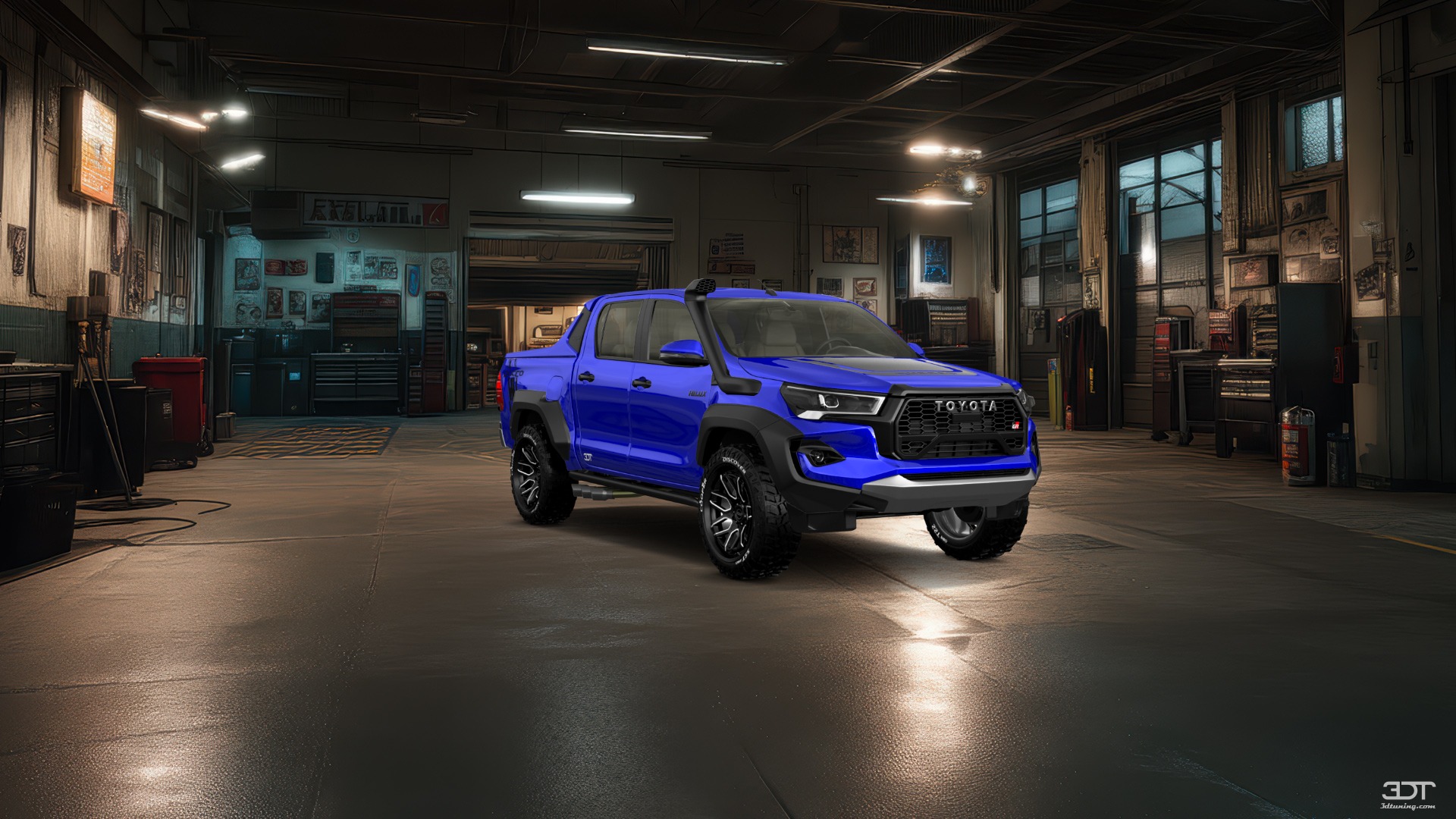 Toyota Hilux Double Cab 4 Door pickup truck 2015 tuning