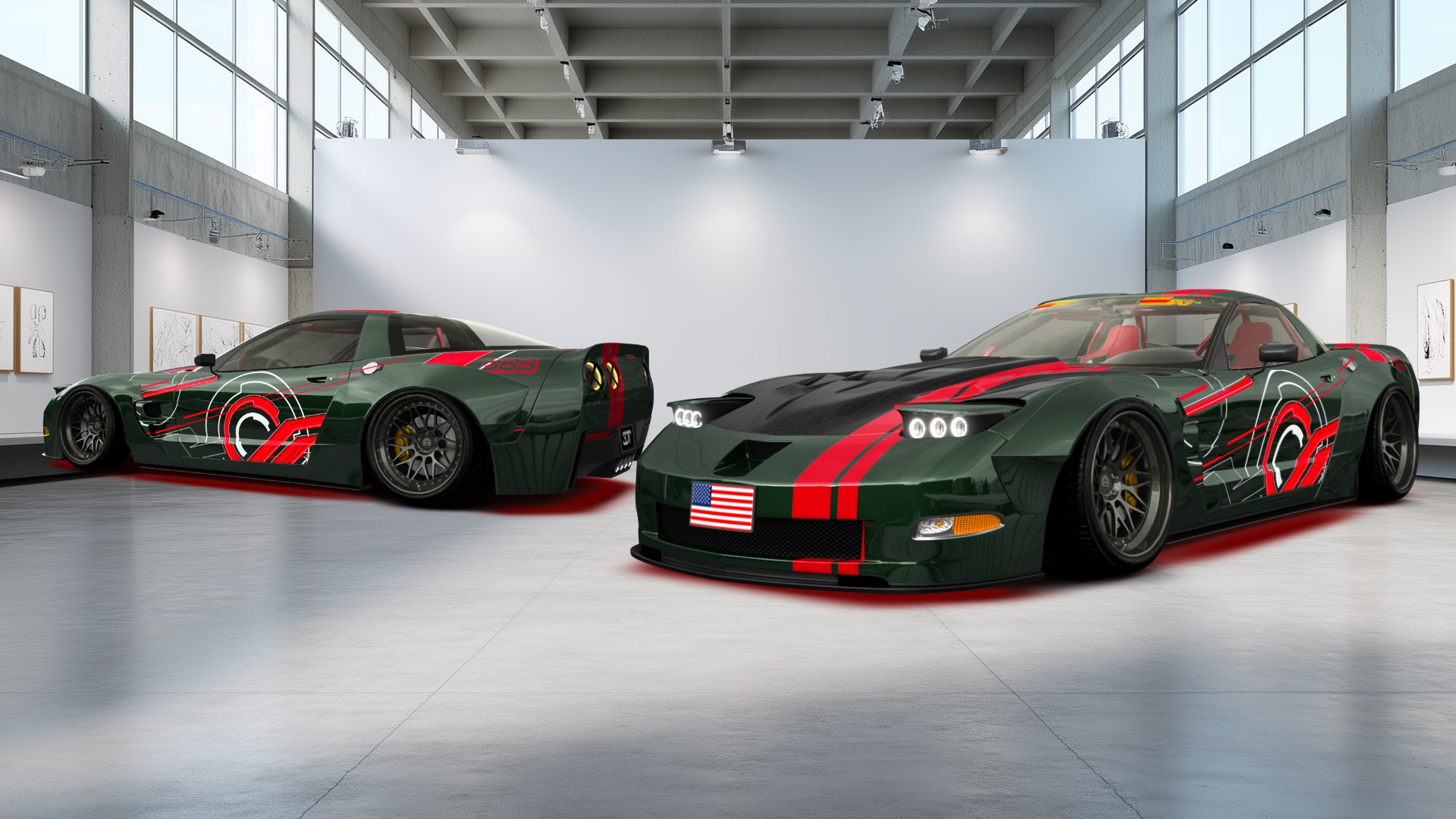 Chevrolet Corvette C5 Fastback 2 Door Coupe 1997 tuning