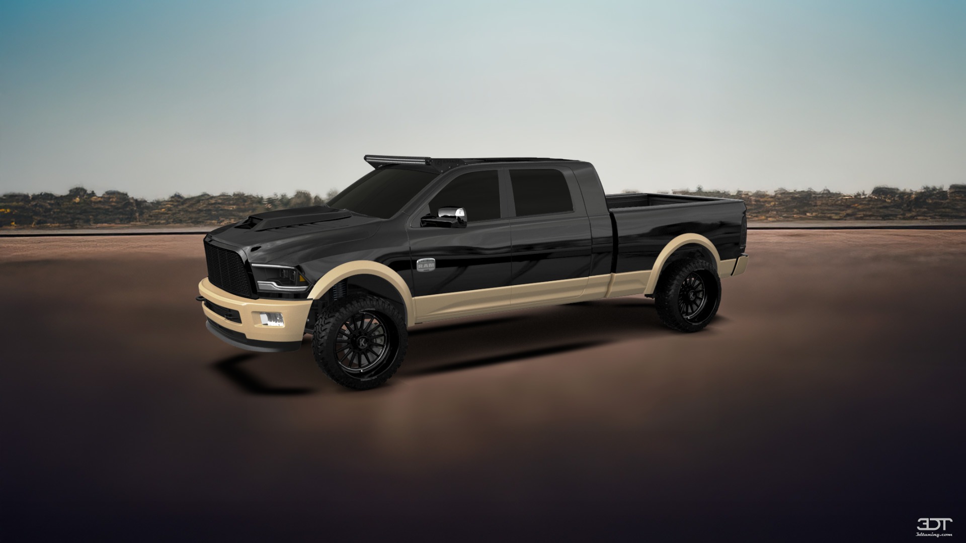 Dodge Ram 2500 Mega Cab 6.4 ft box 4 Door pickup truck 2010 tuning