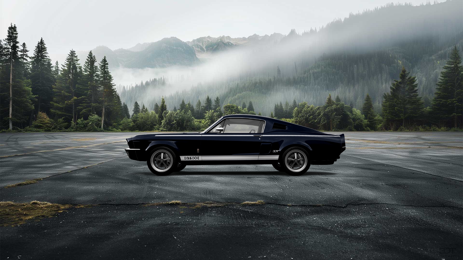 Mustang GT500 2 Door Coupe 1968