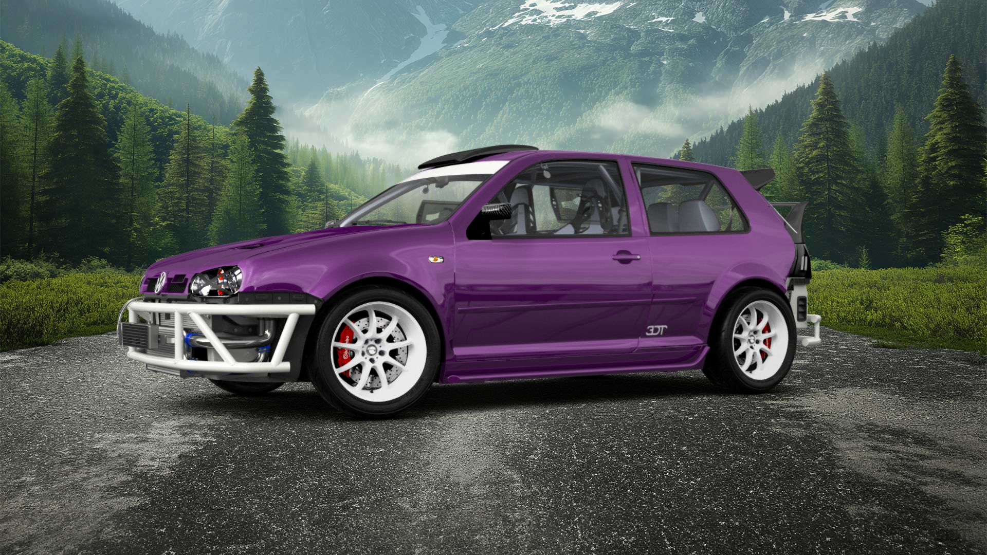 Volkswagen Golf 4 (mk4) 3 Door Hatchback 1997 tuning