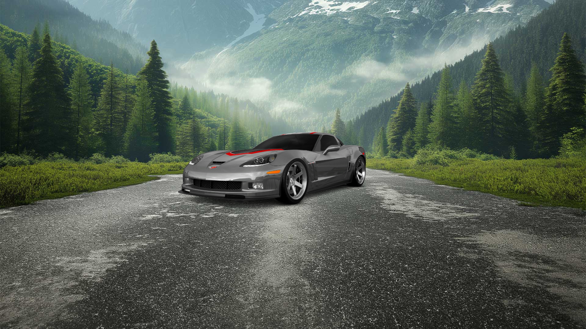 Chevrolet Corvette 2 Door Coupe 2004 tuning