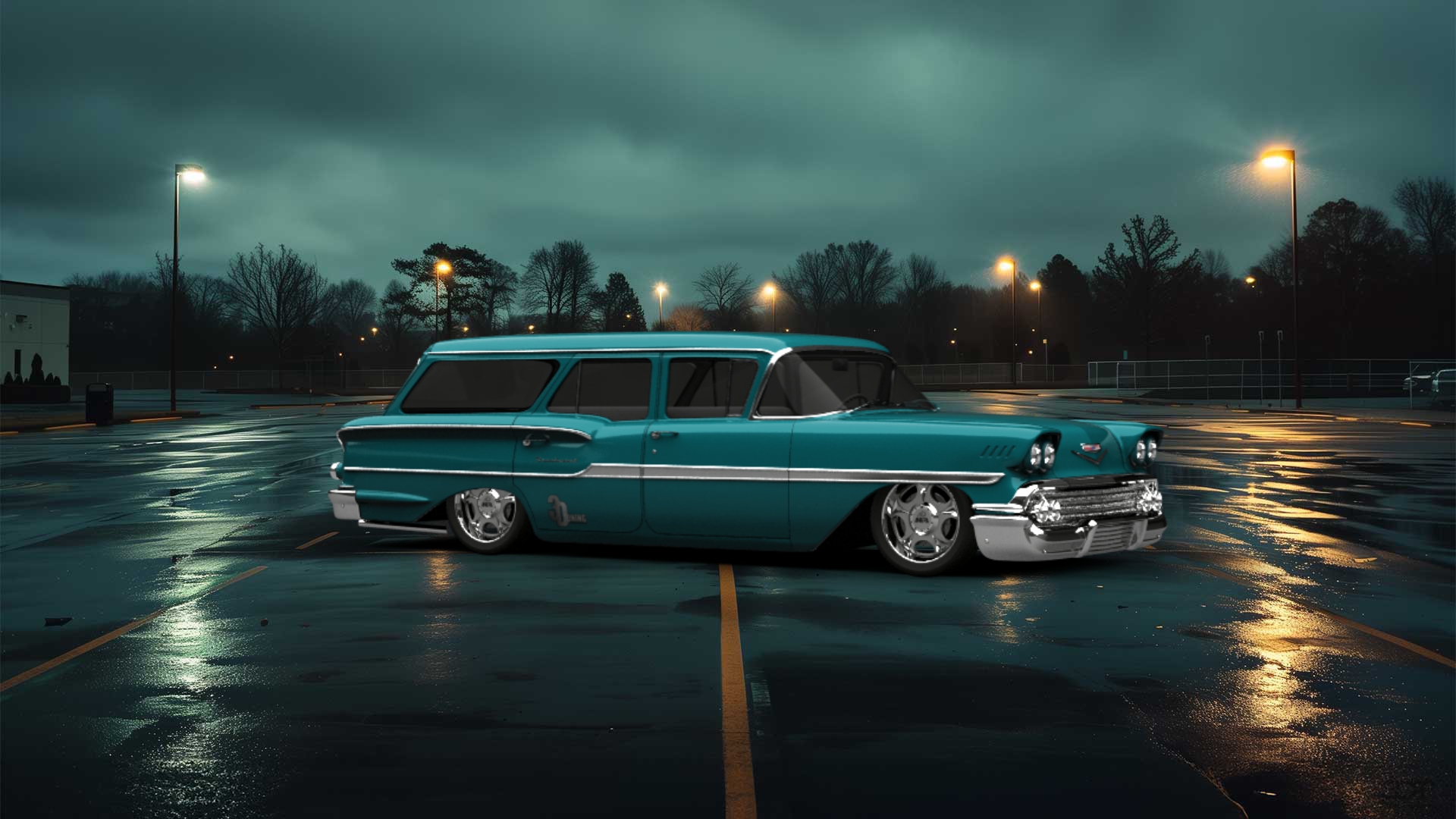 Chevrolet Brookwood Wagon 1958 tuning