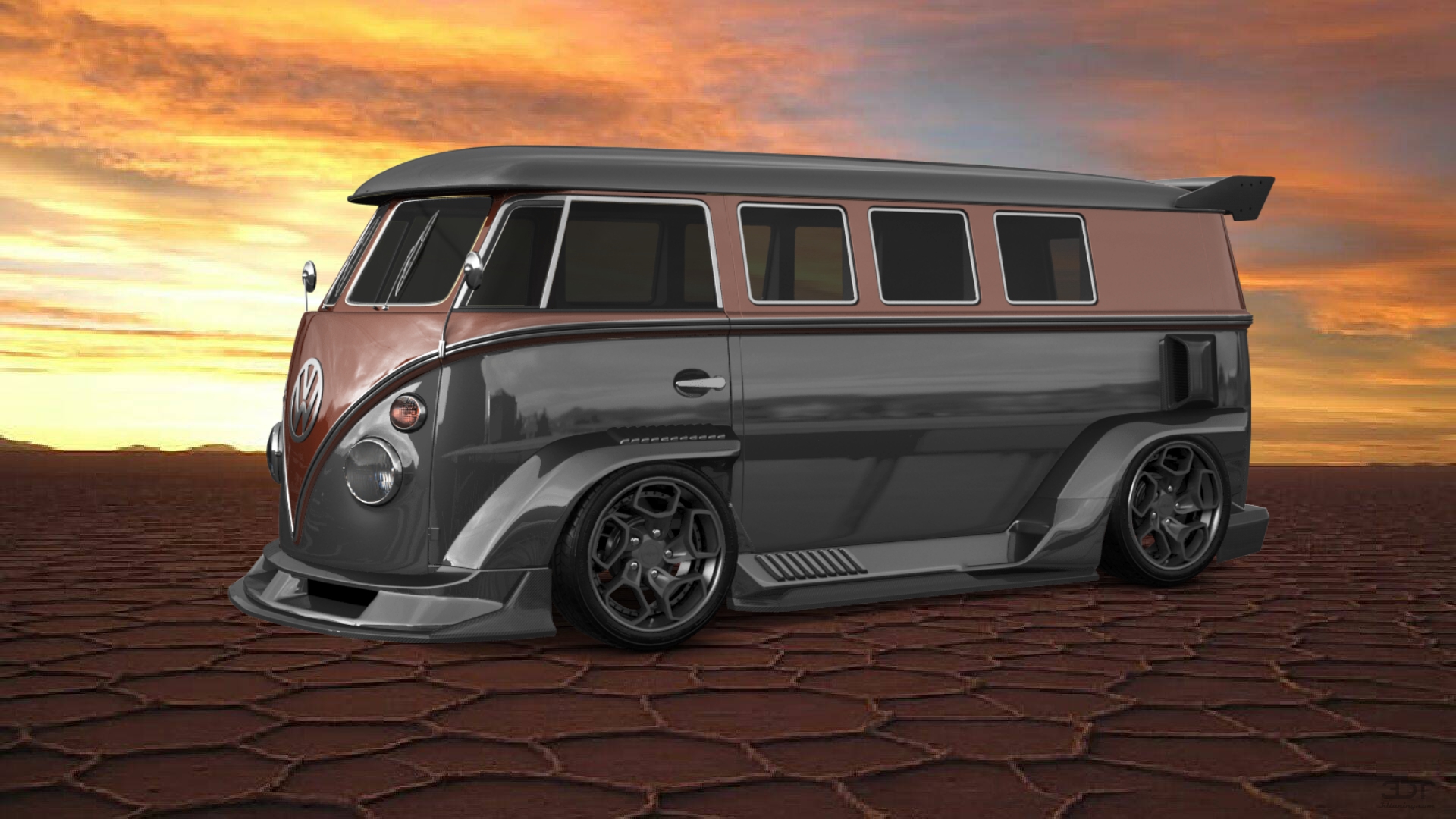 Volkswagen T1 1950 tuning by RoDeO Wildest Rides | 3DTuning