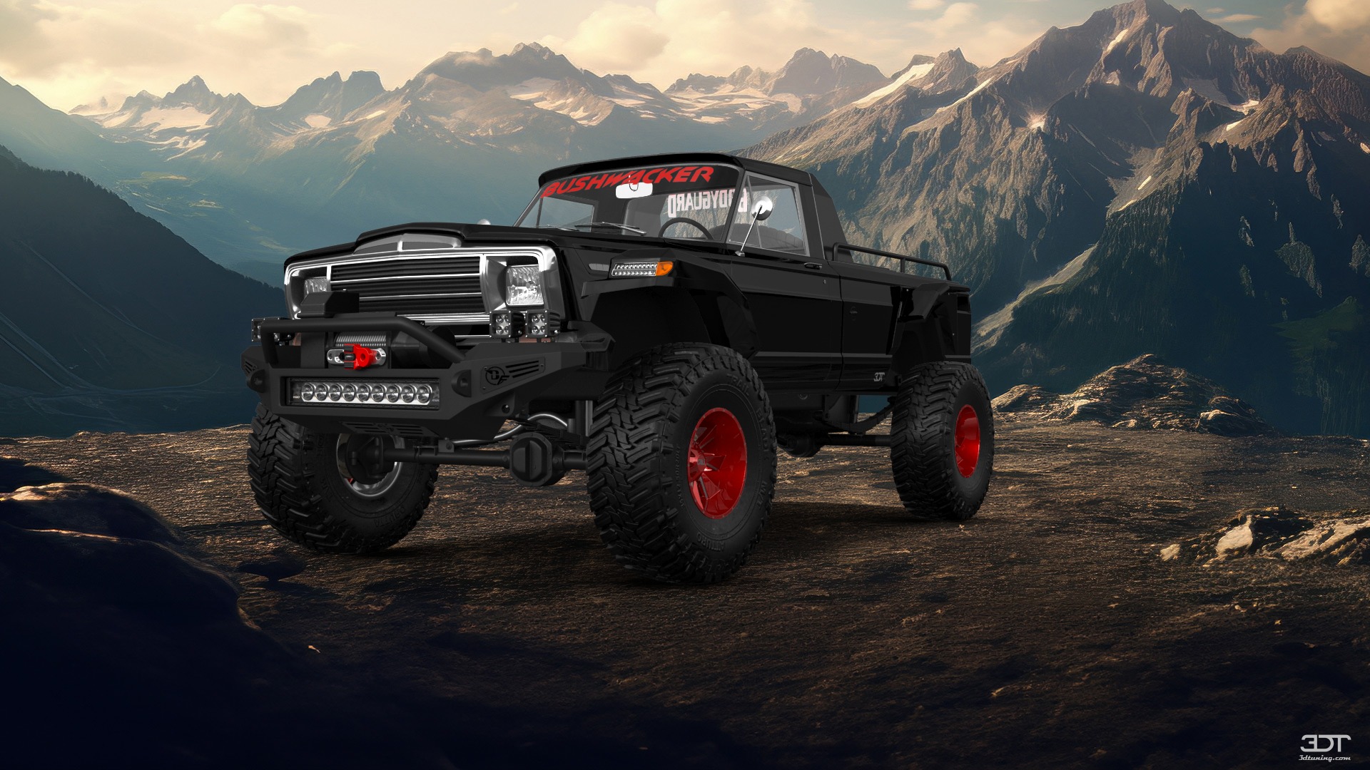 Jeep Gladiator SJ 2 Door pickup truck 1988 tuning