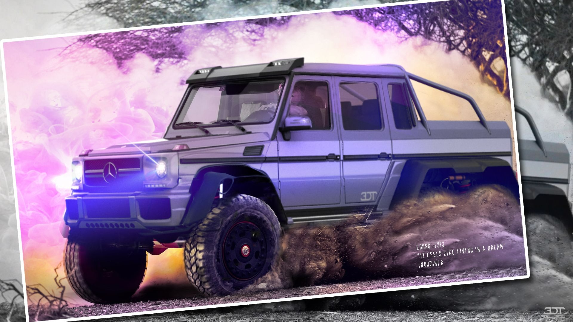 Mercedes G 63 AMG 6x6 4 Door pickup truck 2013